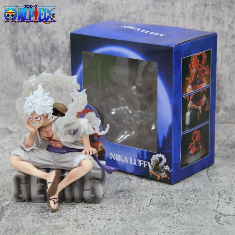 

Anime One Piece Figure Luffy Figure Nika Monkey D Luffy figures 16cm Pvc Statue Desktop Decoration Collection Model Gift Toy