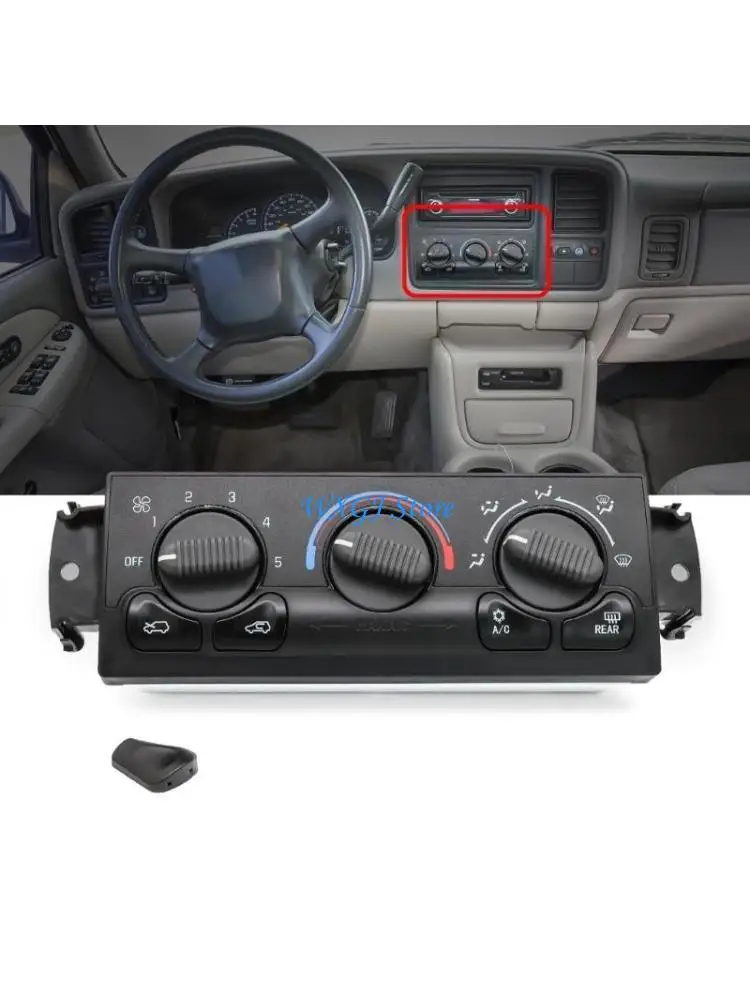

37JE Car Air Conditioning Climate Control Switch Heater Controller Switch Panel 599-218 for C3500HD C1500 C2500 K1500