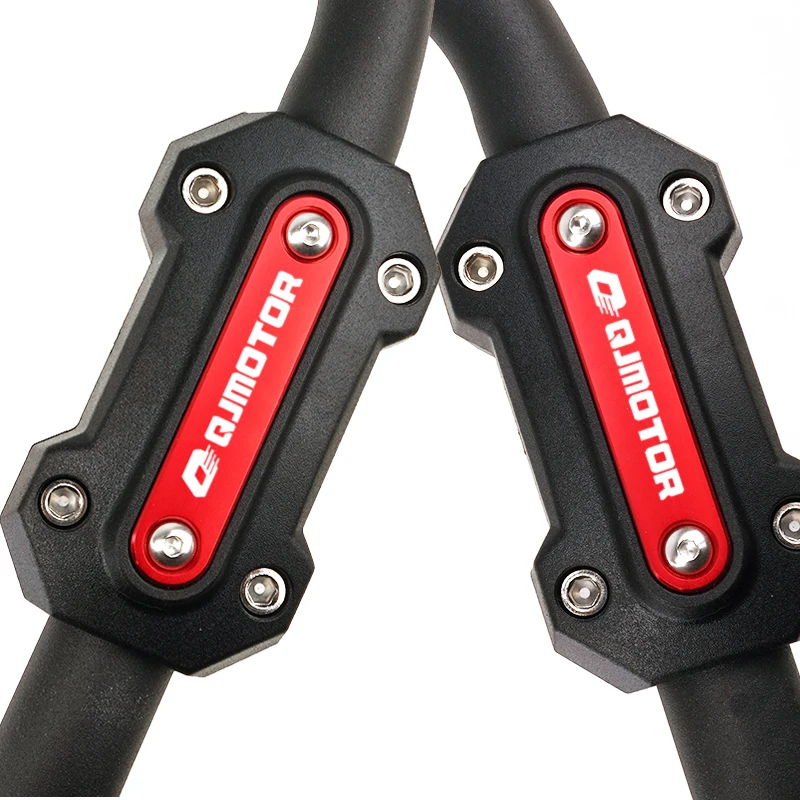 

For QJMOTOR QJ SRT 800 800X 800SX 800 SRT 550 600 700 SX X Accessorie Motorcycle Engine Guard Bumper Protector Crash Bar Block