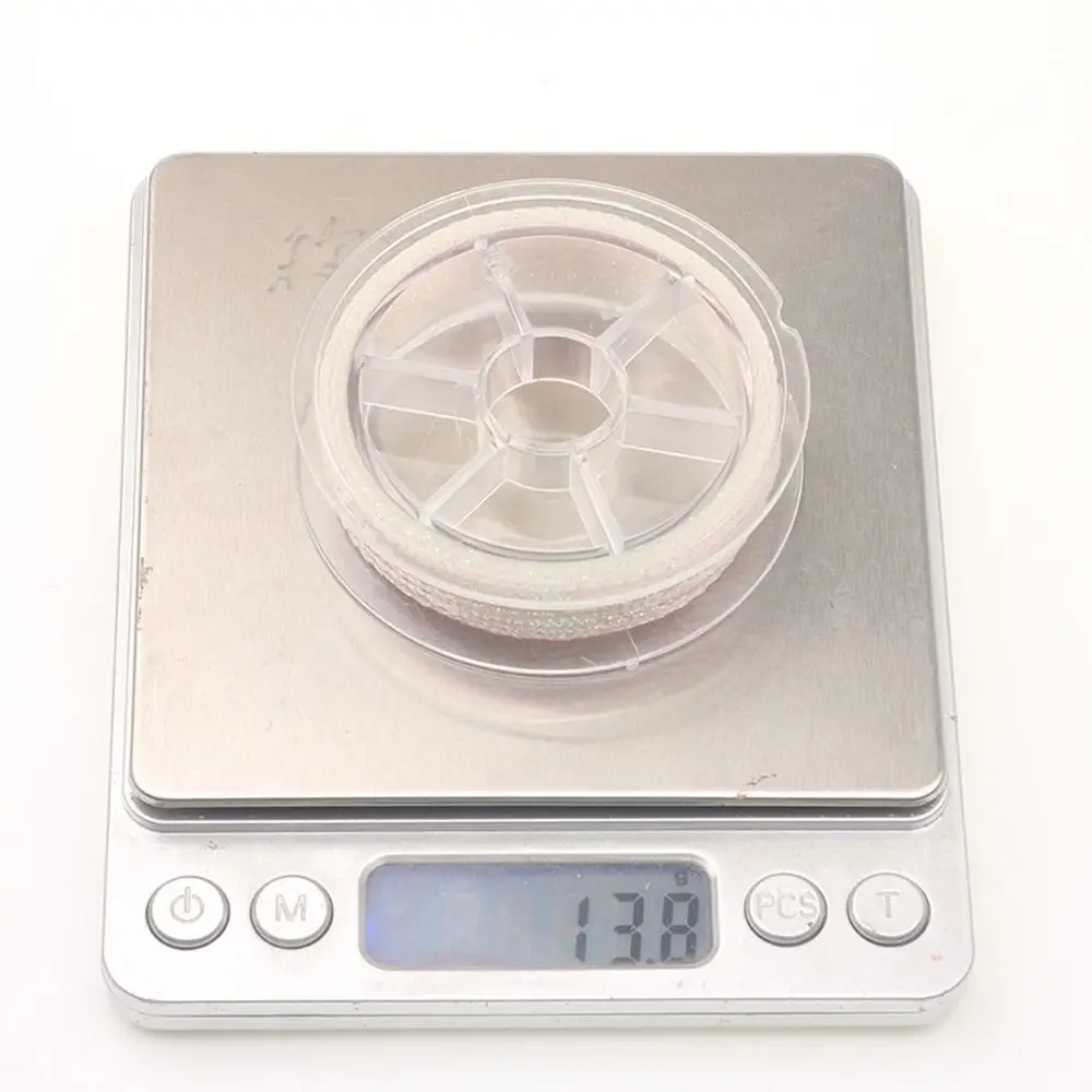 

Glow Flash Fish-Scale Shining Strip Iridescent Flashbou Imitation Corrugated Flash Strands Simulates 3mm 8m Fly Tying Materials