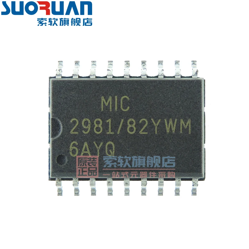 Free shipping   MIC2981/82YWM MIC2981 2981/82YWM SOP18       10PCS
