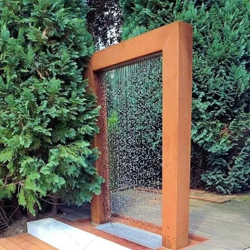 Garden decoration outdoor wall fountain waterfall garden decoration outdoor wall fountain waterfall
