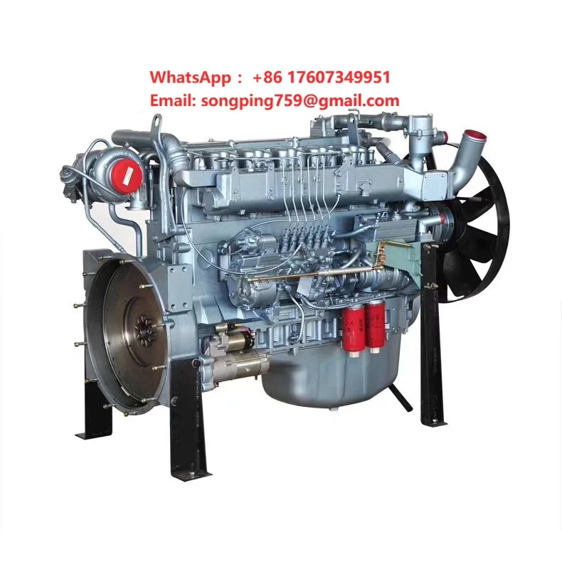 Weichai WD615.47 370HP Diesel Engine for Construction Machinery Engineering Equipment Heavy Machinery