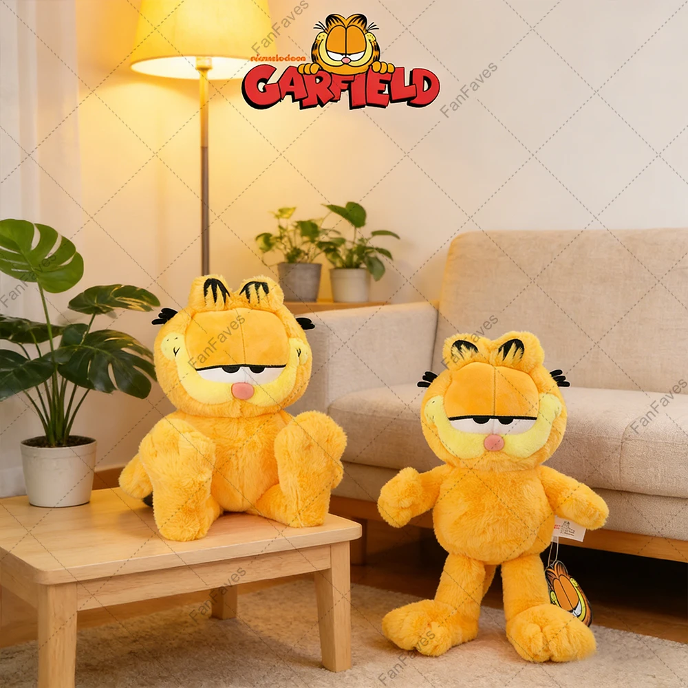 Garfield Original Plush Toy 10-30cm Garfield Cat Teen Adult Version Stuffed Doll Anime Plushie Christmas Birthday Gifts image 6