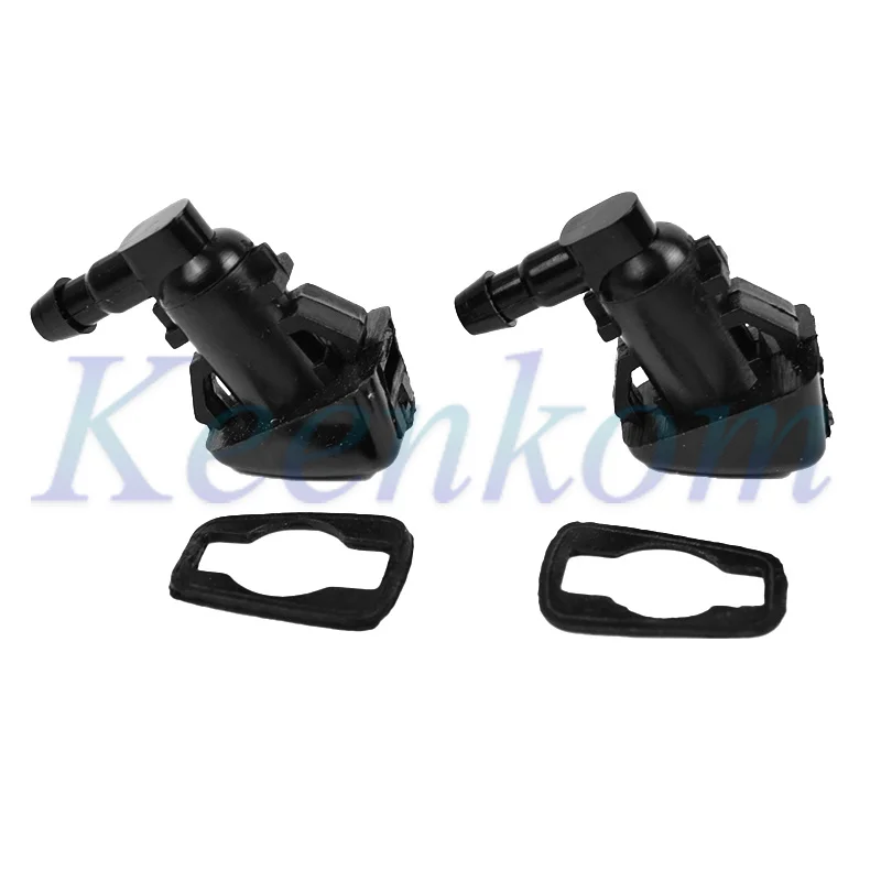 68260443AA 2x Windshield Wiper Washer Spray Nozzle Front Left Right For Jeep Grand Cherokee 2011 2012 2013 2014 2015 2016 2017