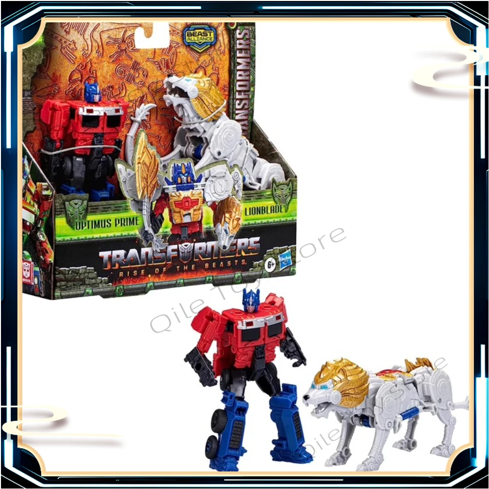 Op voorraad Transformed Toys Movie 7 Beast Wars OP Commander + White Lion Action Figure Collection Gift