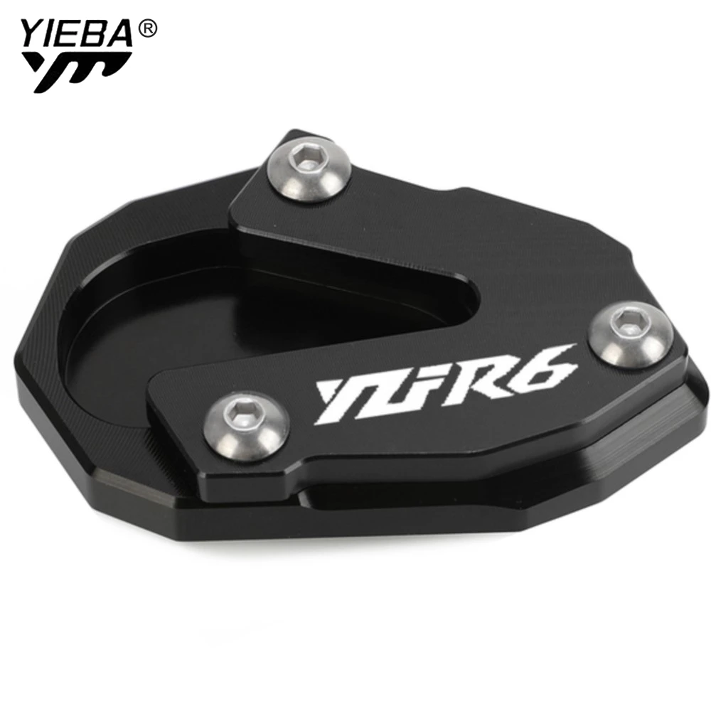 

For YAMAHA YZF-R6 Accessories YZFR6 YZF R6 2017 2018 2019 2020 2021 2022 2022 Foot Stand Kickstand Side Extension Support Plate
