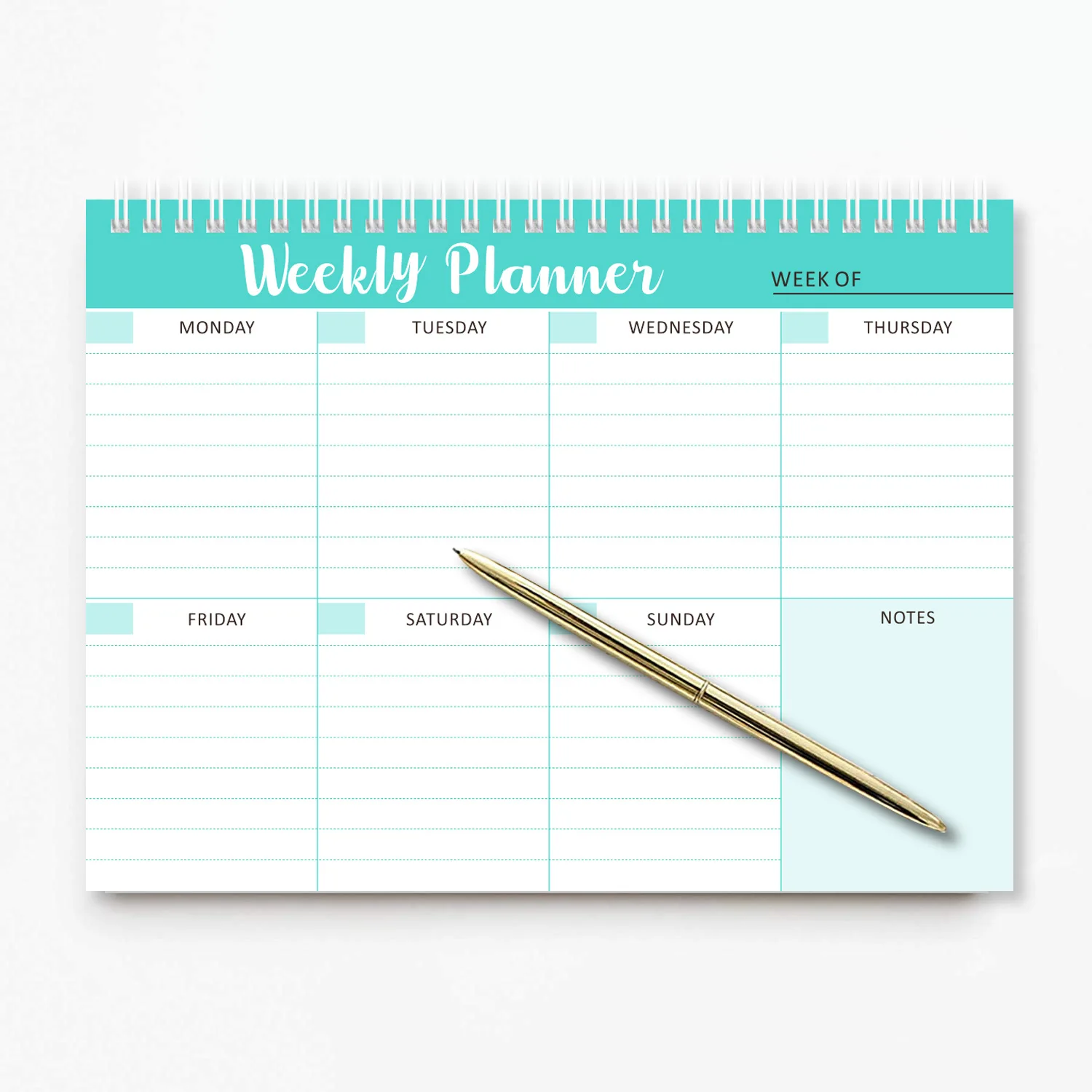 52 Sheets Weekly Planning Notepad Memo Pads Schedule Plans Notepads To Do Planner Notebook Office School Stationery