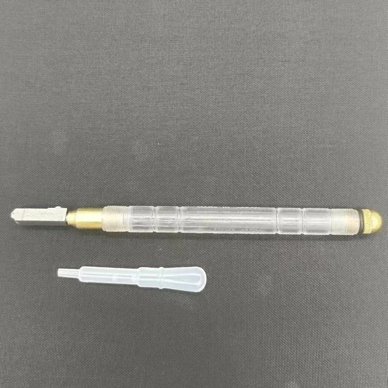 1 قطعة TC-10 للزجاجات الزجاجية أداة يدوية لقطع الزجاج مع طرف ضيق ومقبض معدني قطع الماس استبدال القاطع الرأس