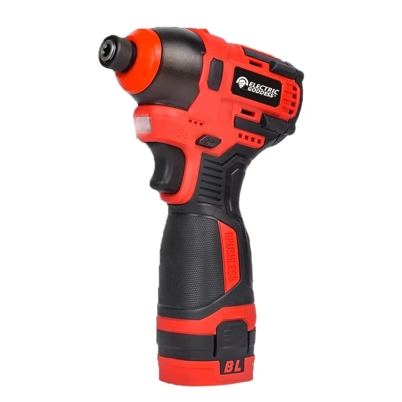 

80N.m Brushless Electric Screwdriver Cordless Knockable Driller Driver Rechargeable 18V Li-ion Battery Electric Power Tools