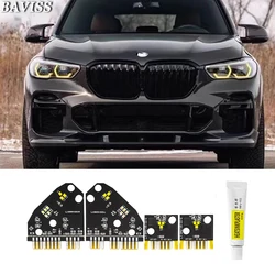 White DRL LED Boards Full Laserlicht Headlight For 2020 2021 2022 Euro BMW X5 G05 X6 G06 40ix 50ix SUV Daytime light Unit