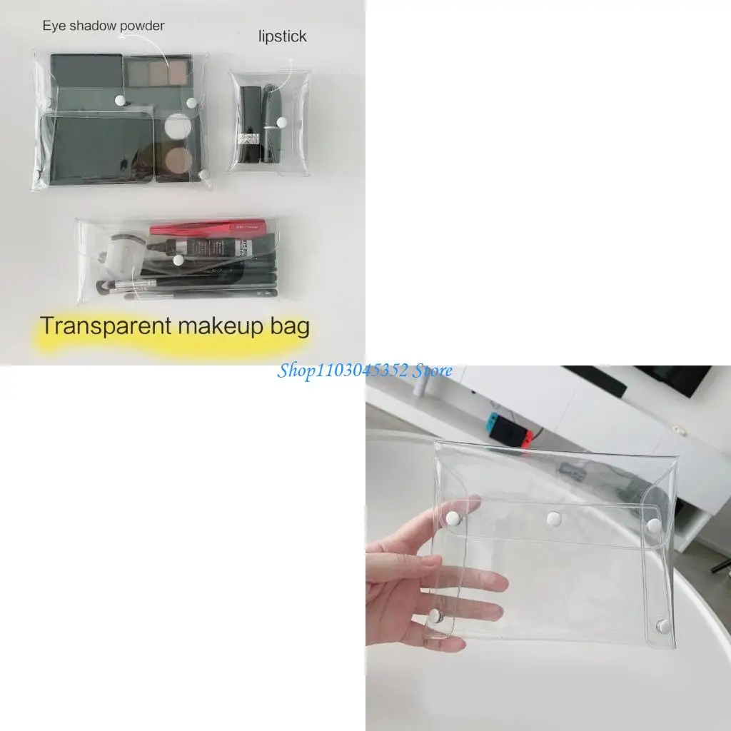 

Transparent Makeup Bag Clear Travel Cosmetic Case for Beauty Lovers