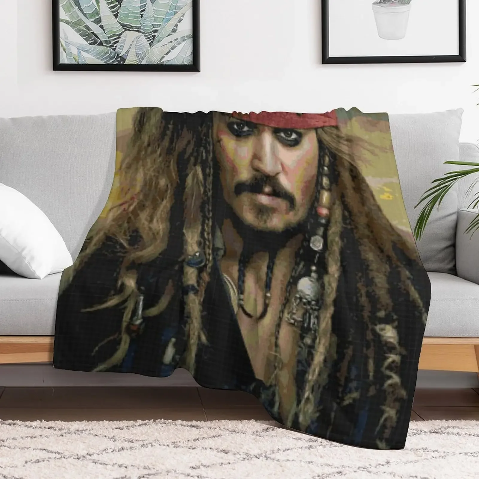 wallpaper Depp Cool Throw Blanket Cozy Warm Blanket for Bed Room Decor