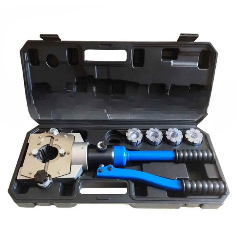 Manual Hydraulic Pipe Clamping Machine Repair Tools Hose Pipe Crimping Tool Air Conditioning System Pipeline Crimping Tool 50MPa