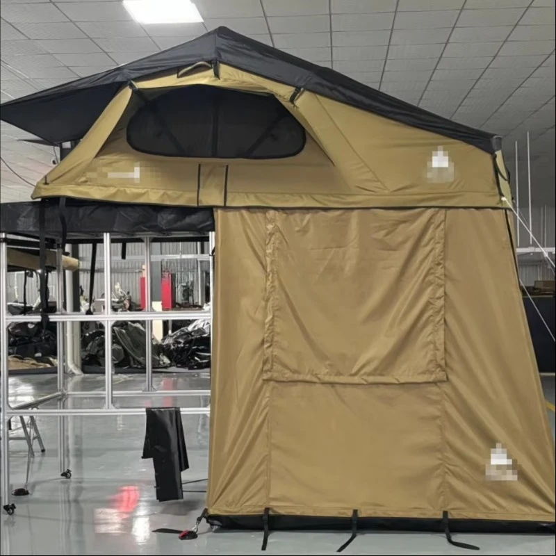 Aluminium-Rahmen Dachzelt Softshell Wasserdichtes Autozelt |   SUV Camping Glamping Dachzelt