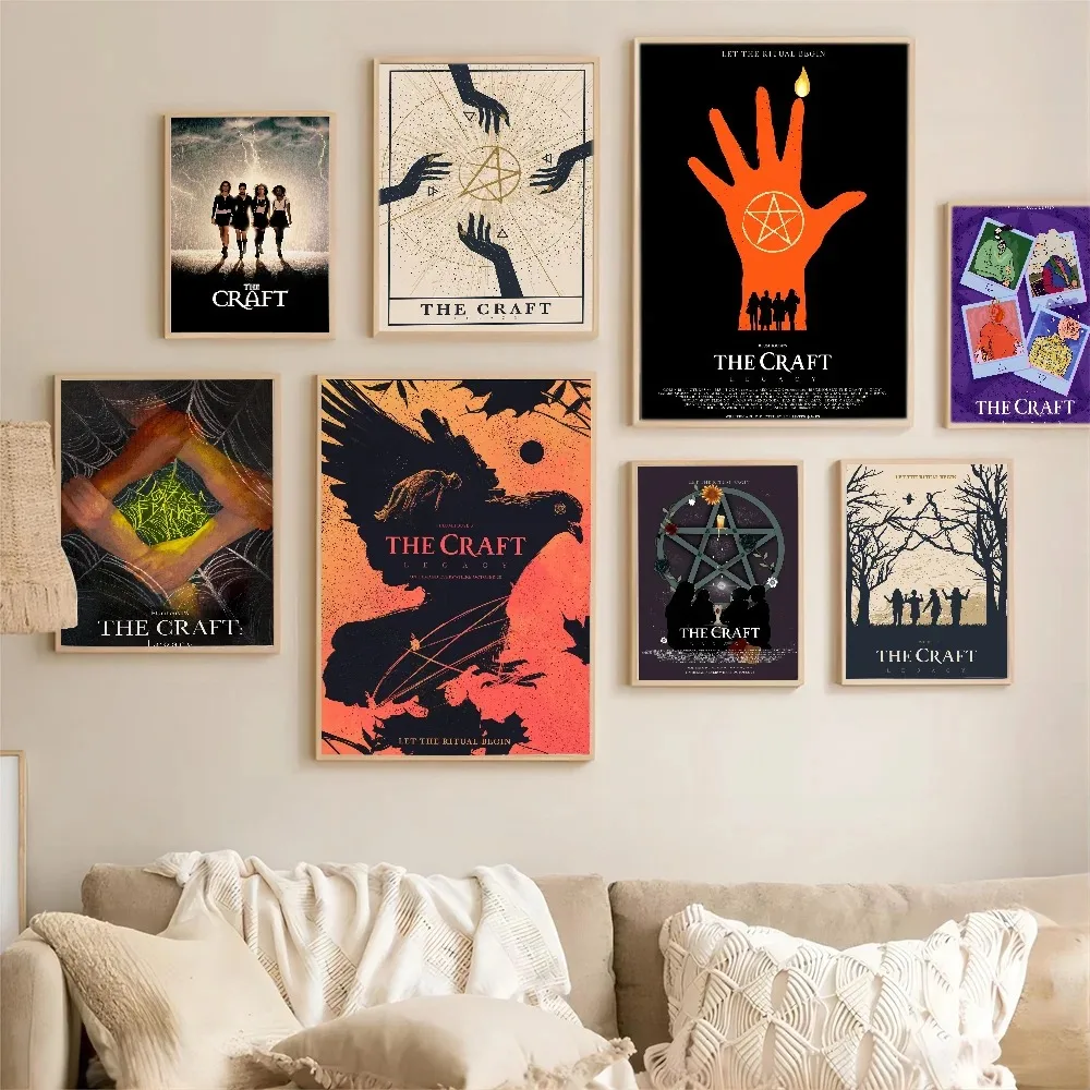 Горячий фильм плакат крафт водонепроницаемая бумага кофейный дом бар эстетическое Искусство Настенная живопись