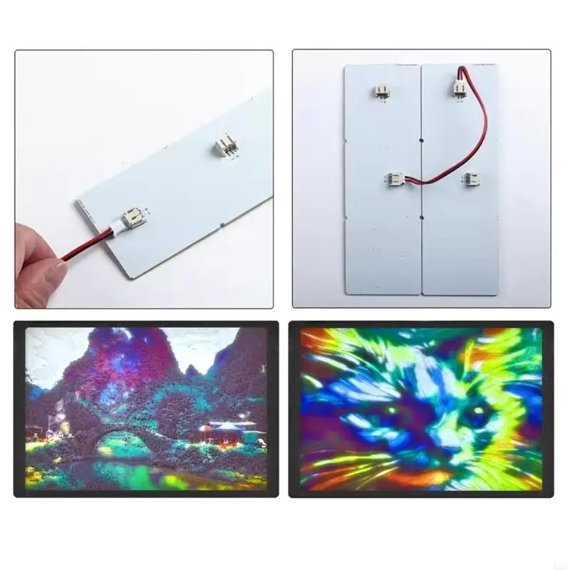 A3PC para LAB LITHOPHANE LED PAINEL LED PACHOR BACK PACKS BASE PHOTION PHOOTION OFICIO