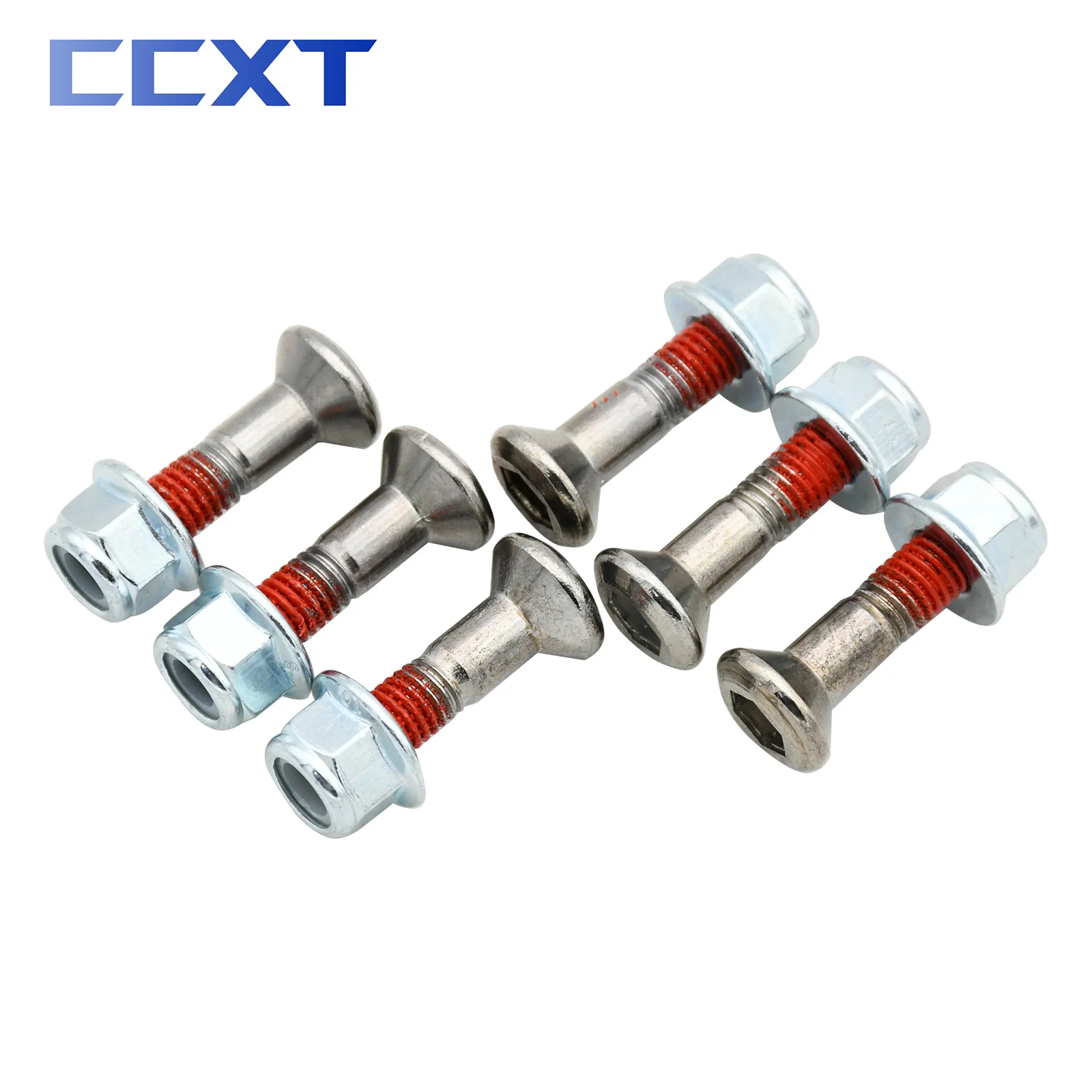 Motorcycle 6 Pcs M8*25mm Stainless Steel Rear Sprocket Bolt Screw And Washes For Honda CRF CRF250R CRF450R KTM Kawasaki Yamaha