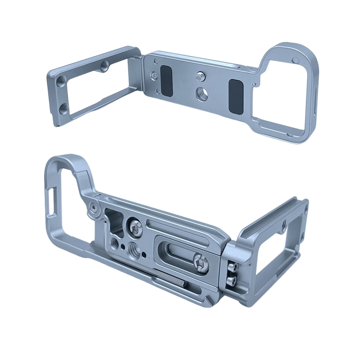 X11A Quick Release Plate L Bracket Camera Grip for SONY A7C2 A7CR Camera Hand Grip Base Vertical L Bracket Silver Gray