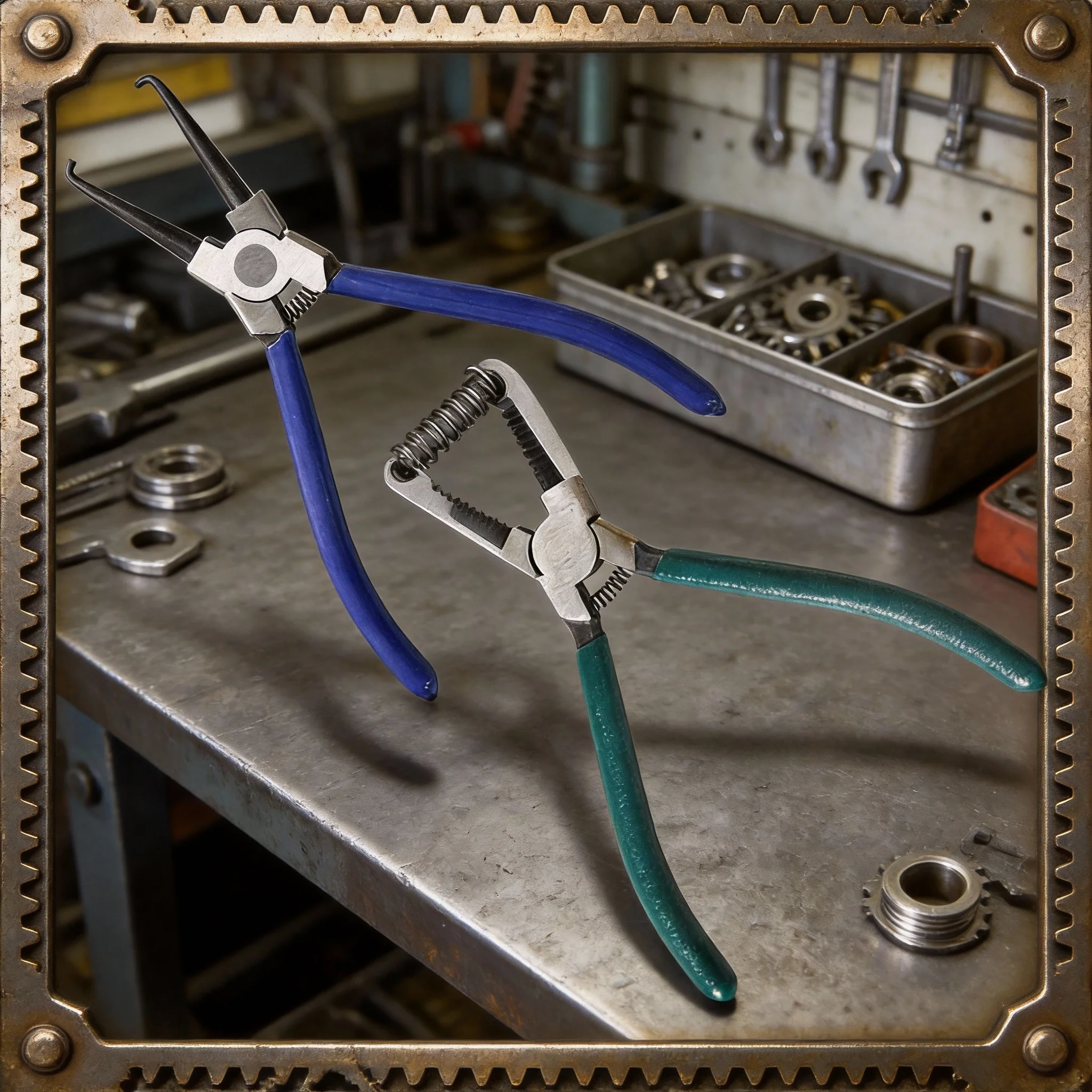 

Клещи для снятия соединений топливных фильтров и шлангов, из углеродистой стали, для автомобилей и автотехники