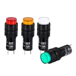 indicator lamp led signal led lamp 8mm 10mm 12mm hole electrical indicator 12 volt led indicator light for effects