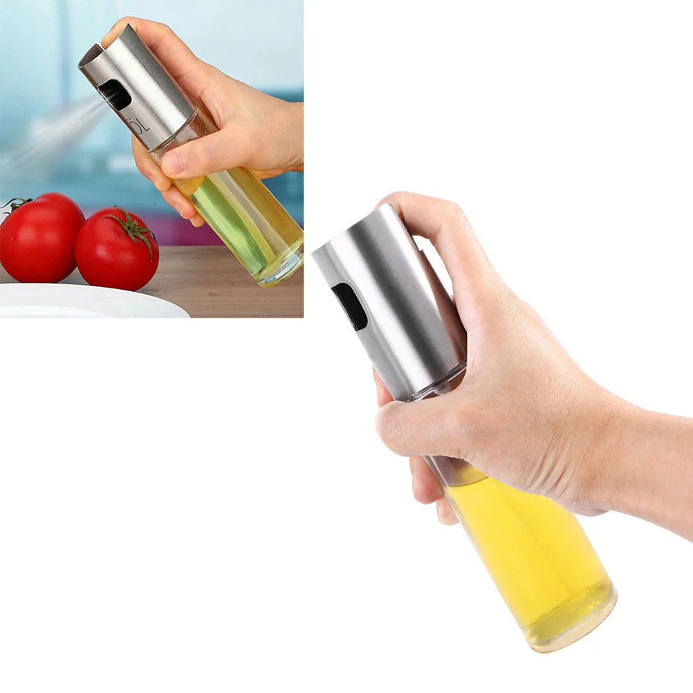 2 Pcs Sherry Sprayer Oil Dispenser Glass Barbecue Salad Spraying Bottle Lime Juice Odor Resistant