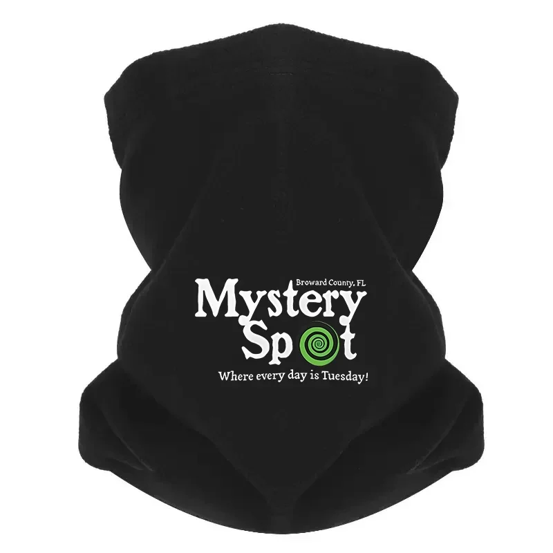 Mystery Spot,spiral,every day Tuesday Men Outdoor Scarf Mask Neck Gaiter Hat Women cap Headgear Windproof Keep Warm Winter Multi