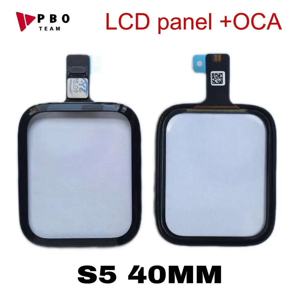38mm 42mm 40mm 44mm Pantalla Táctil Digitizer Reemplazo para Apple Watch Series S1 S2 S3 S4 S5 S6 S7 SE SE2 de Panel LCD +OCA 5