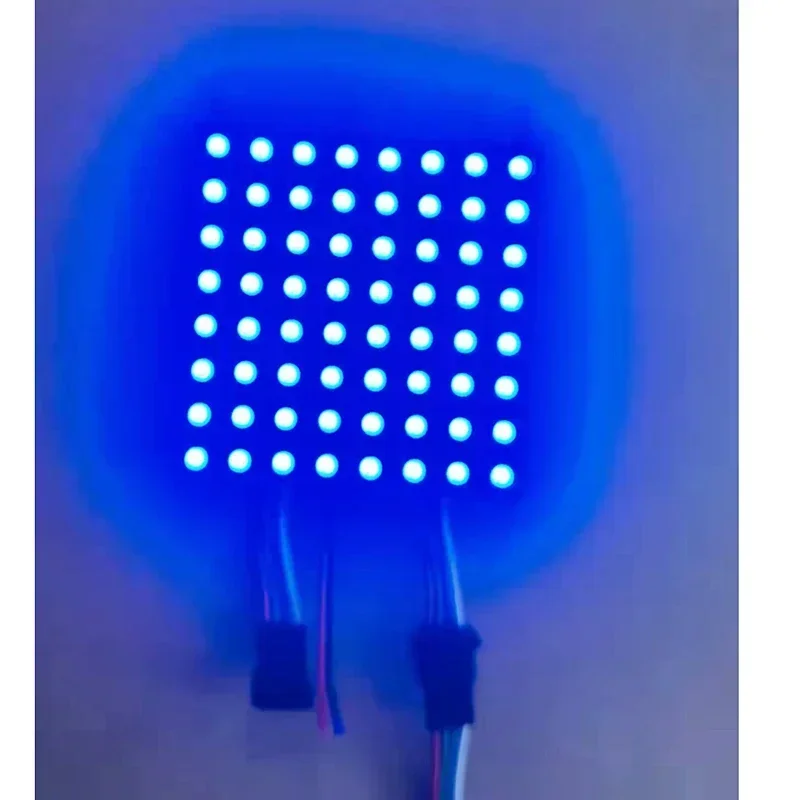 5 فولت WS2812B RGB مرنة 16x16 8x32 256 المصابيح بكسل لوحة مصفوفة شاشة 12 فولت WS2815 Led وحدة WS2812 ضوء قابل للعنونة بشكل فردي