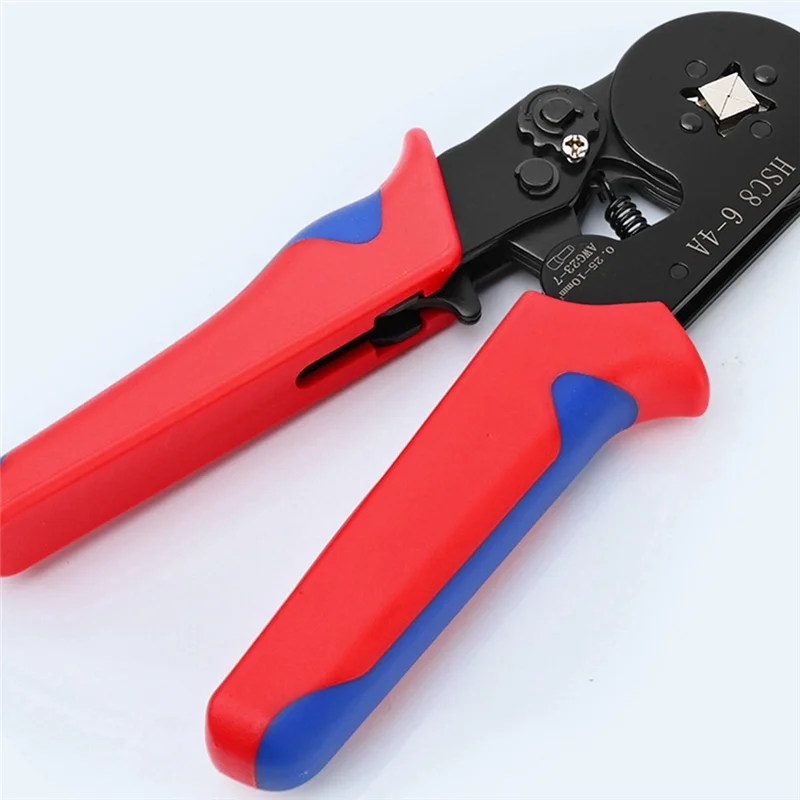 Y17A Crimping Pliers HSC8 6-4A Tubular Terminal Exquisite Storage Box Crimper Wire Mini Ferrule Crimps Tools Electrical Kit