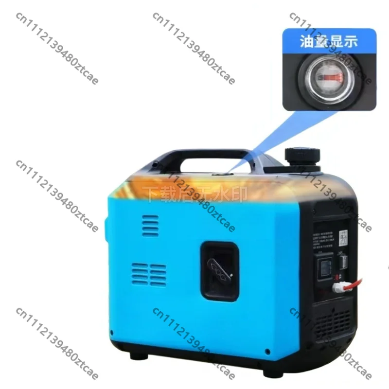 

24V Truck Parking Air Conditioner Generator, Silent Automatic Start Stop Mini Vehicle Power Generator