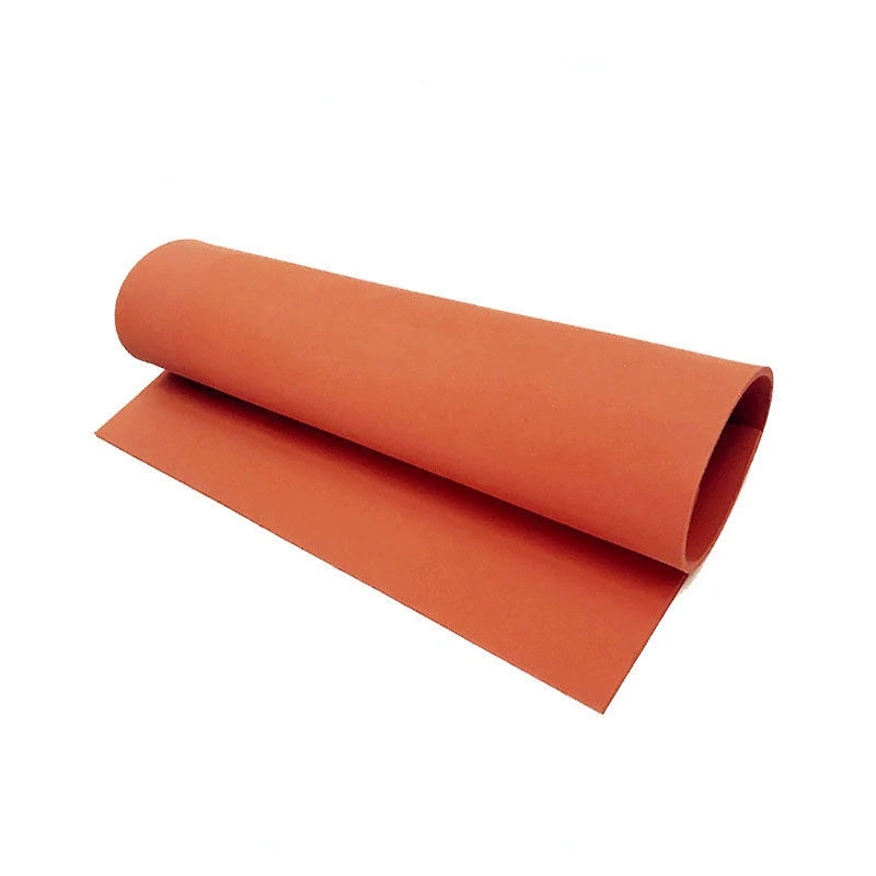 Silicone Foam Pad High Temperature Resistant Sponge Plate Sealing Plate Red Bronzing Plate Heat Transfer Press High Temperature