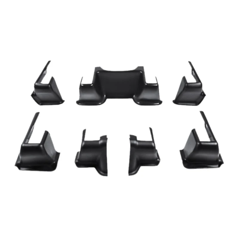 

Car Seat Corner Protector Slide Rail Half-Wrapped Seat Corner Protector For Tesla Model Y Modification Easy To Use