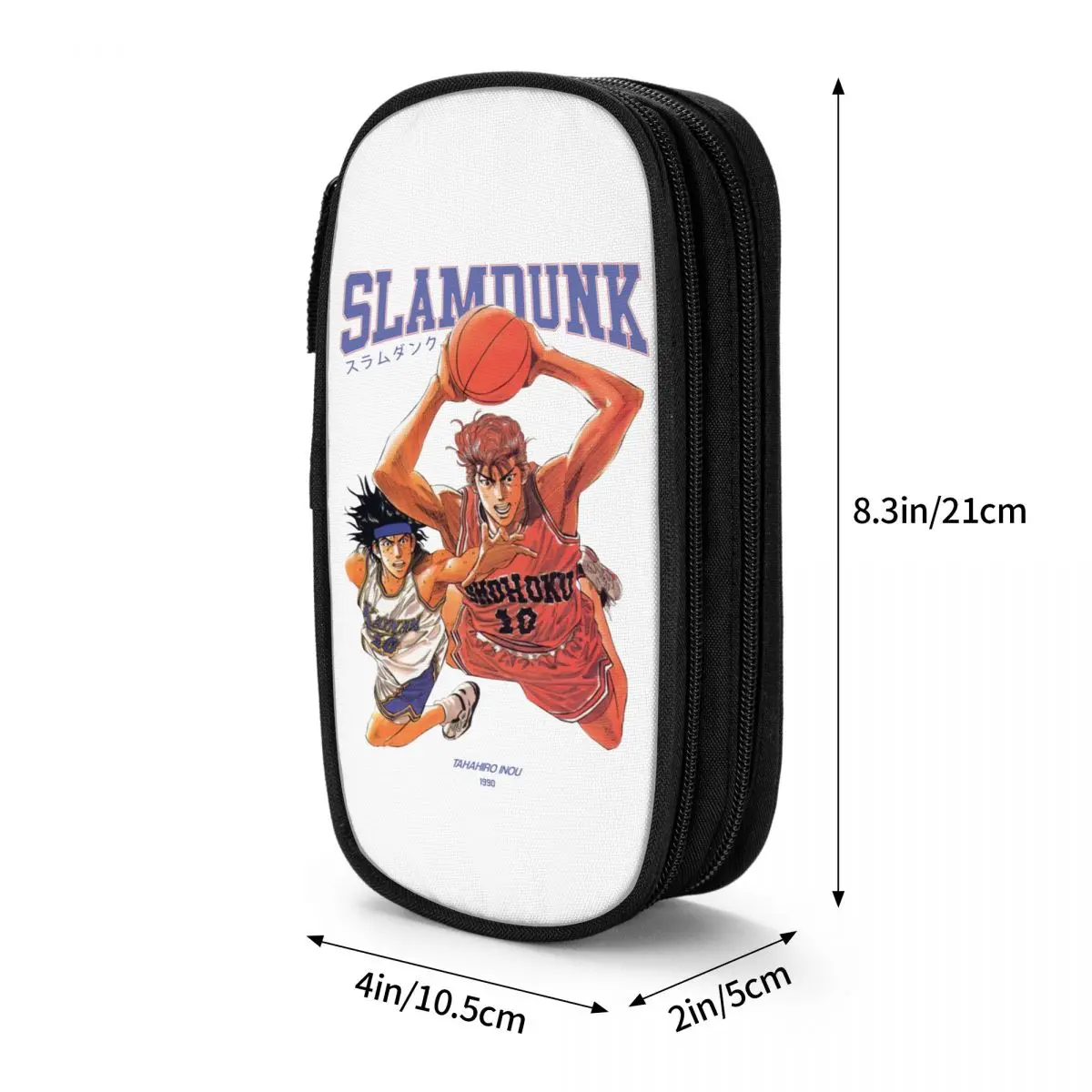 سلام دنك كايديه Hanamichi مقلمة أنيمي مقلمة القلم للفتيات الفتيان سعة كبيرة أكياس قلم رصاص الطلاب القرطاسية المدرسية