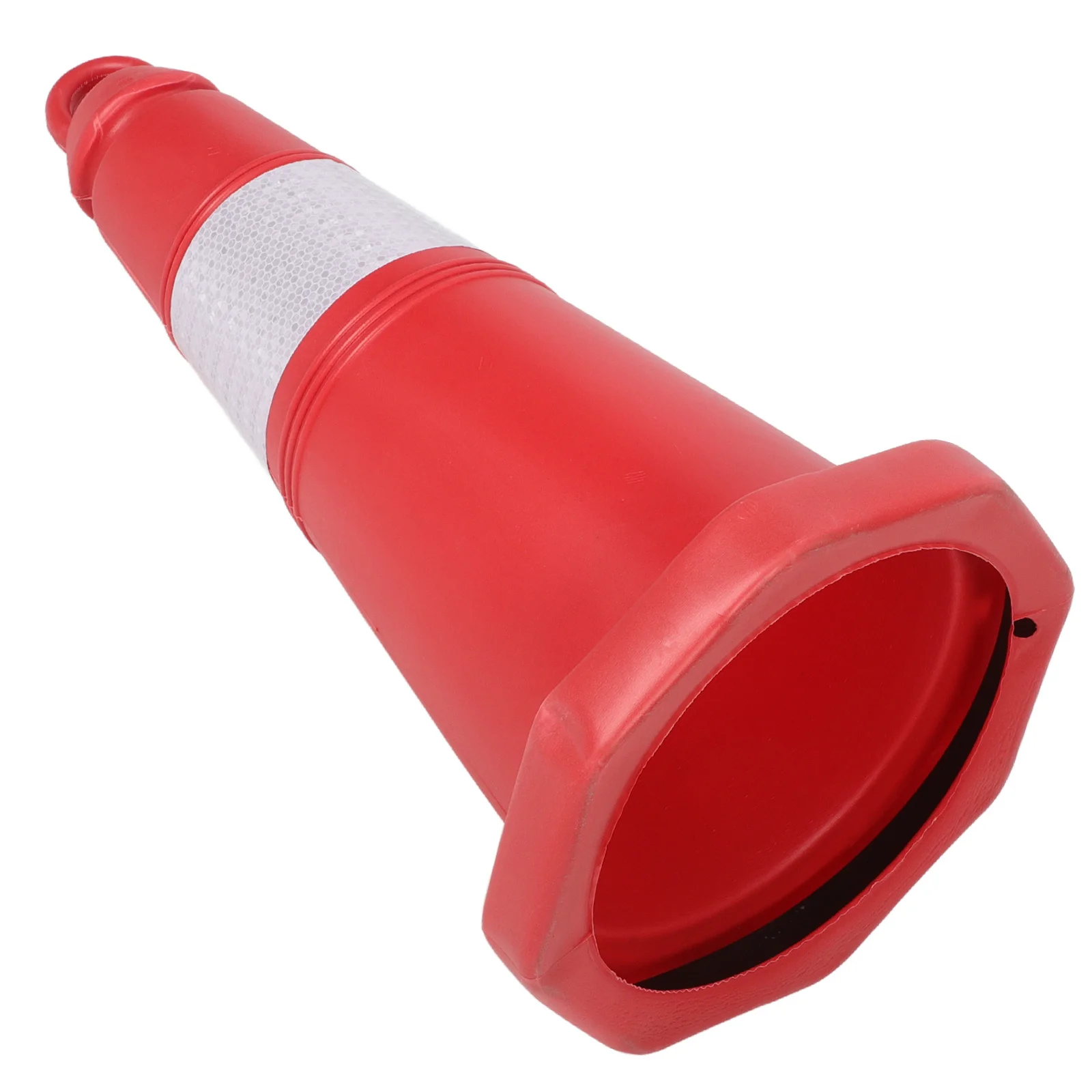 Rubberen verkeerskegel Reflecterende veiligheidskegels voor wegenbouw Outdoor waarschuwingsbarrière Parkeerbord Trainingskegels