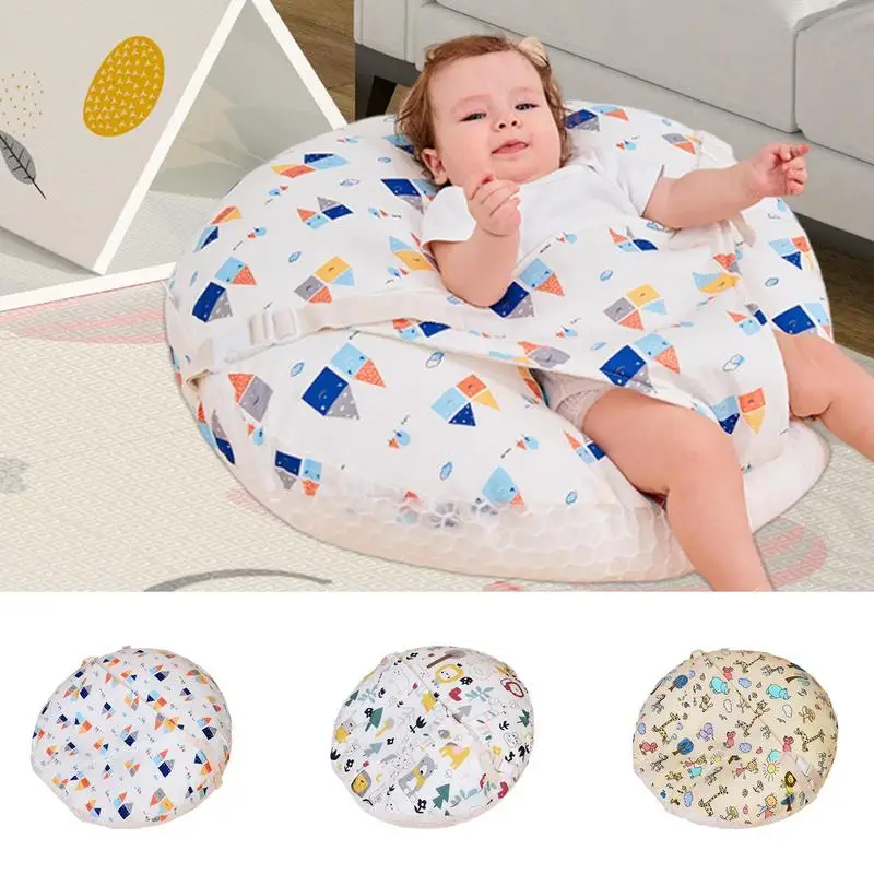 Almohada de soporte para niños pequeños, cojín para tumbona de lactancia, almohada para dormir de nido transpirable, cama antideslizante para niños