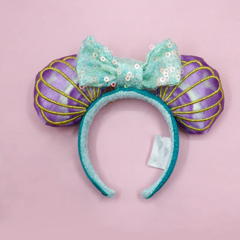 جديد ديزني الكرتون لطيف حورية البحر الترتر عقال القوس ألعاب من نسيج مخملي عقال حقيبة قلادة المفاتيح الديكور