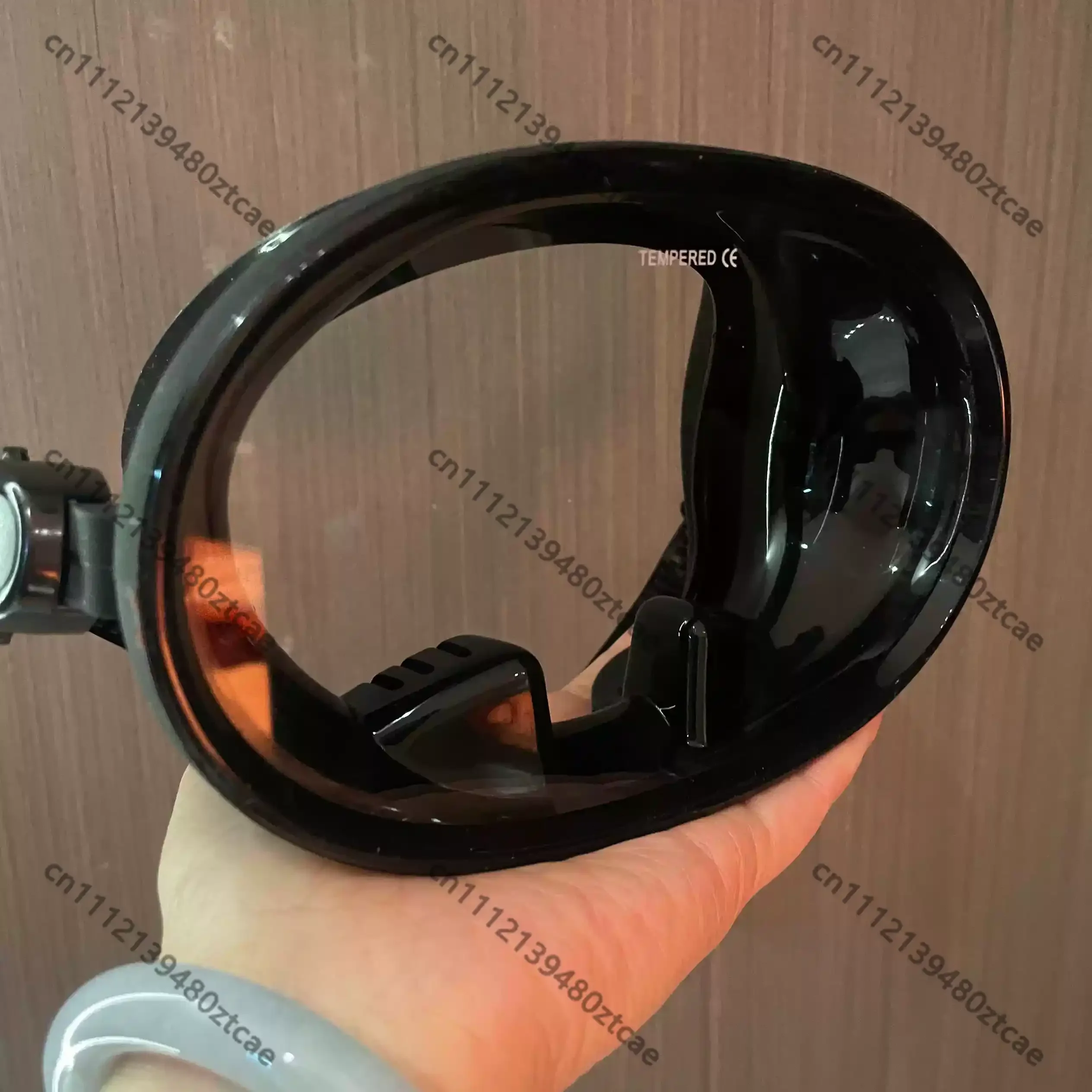 Adult Wide‑View Diving Mask Molded Silicone Dive Goggles With Integrated Nose Pocket For Pressure Scuba Snorkeling Gear