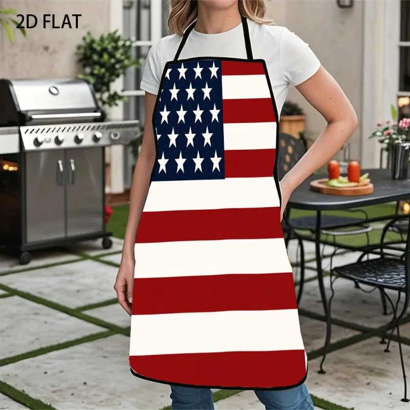Drapeau américain plat 2D avec 50 étoiles et 3 bandes, symbole d'unité et de liberté, adapté aux célébrations nationales à la maison, 1 pièce