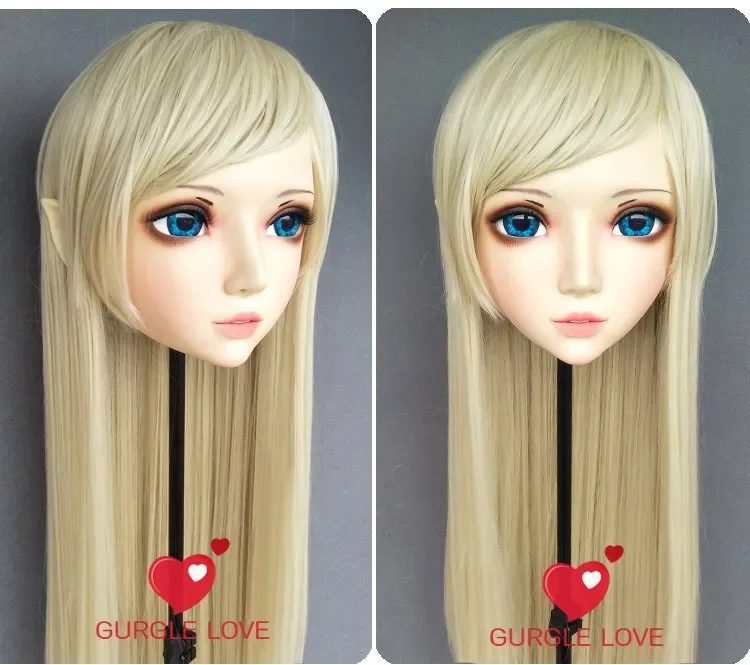 (DM110) искусственная японская аниме кигуруми, косплей-маски, комикс и анимационная маска, косплей, Женская мультяшная BJD перекрестная одежда