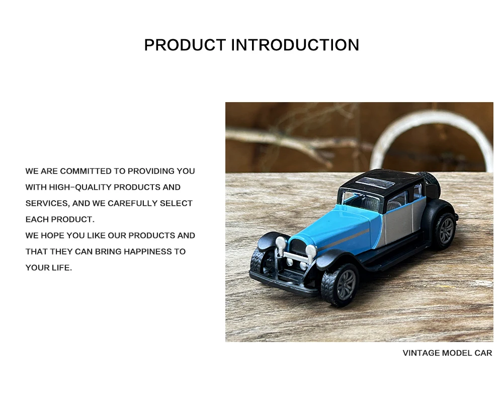 1:43 Legierung Vintage Diecast Auto RollsRoyces Modellauto Klassisches Zurückziehen Automodell Miniaturfahrzeug Replik Geschenk für Kinder Erwachsene – Detail 3