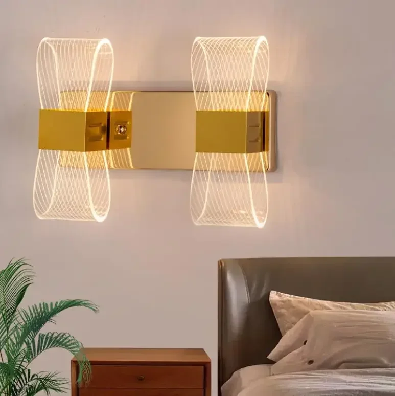 new-design-sconce-wall-lights-acrylic-lamp-luminaria-bedroom-bedside-living-room-home-hallway-lighting-fixture-gold-night-lights