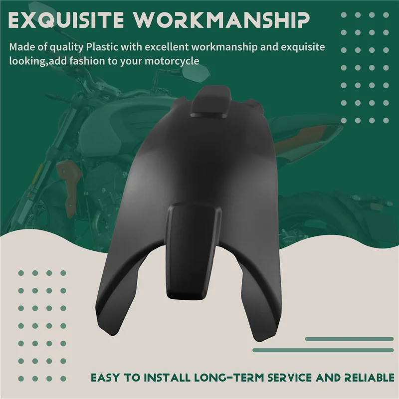 

H5-Motorcycle Accessories Huggers For Trident 660 2021-2024 Rear Wheel Fender Splash Guard Extended Mudguard Cover