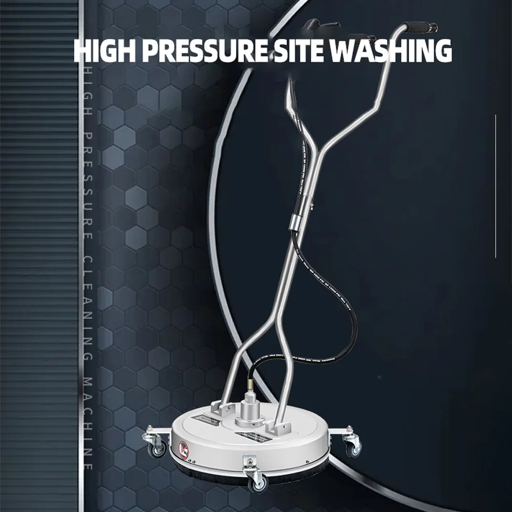 Stainless Steel Brush Floor ScrubberHigh Pressure Floor Scrubber Ground Cleaning Machine Road Washing Machine