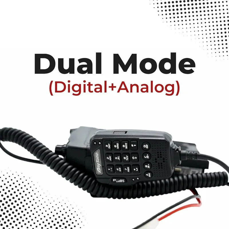 AT-D578UVIII Plus DMR Radio móvil aficionado de tres bandas Radios bidireccionales›Radio bidireccional