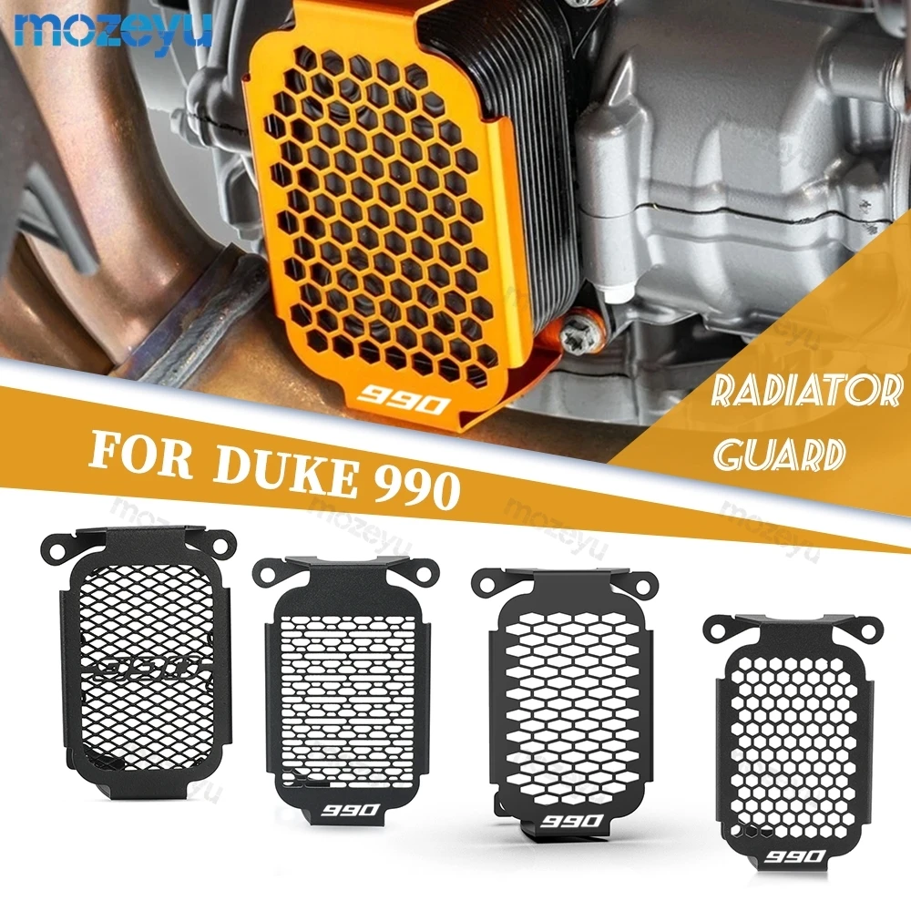 

New For 990 Duke 2024 2025 2026 Duke 990 Oil Water Heat Exchanger Guard Engine Cooling Cover Protector Motorcycle Accessoreis