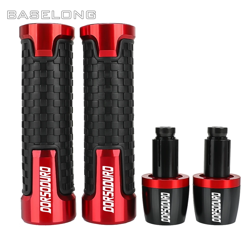 DORSODURO750 PER Aprilia DORSODURO 750 1200 2010 2011 2012 2013 2014 2015 Maniglia Bar Ends Hand Grip Manubrio End Caps Grips