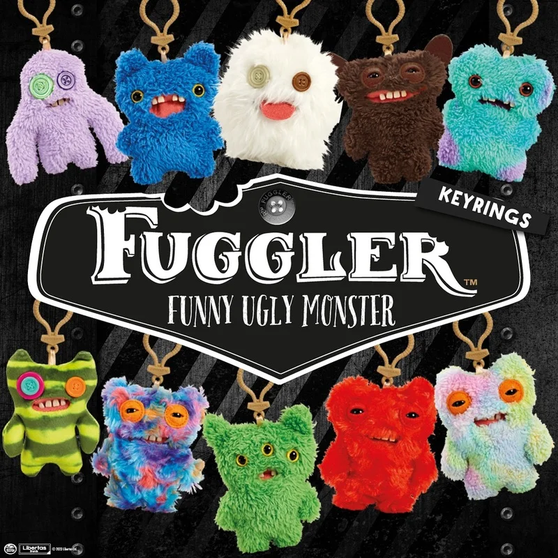 2024 Explosions Overseas Latest Fuggler Tooth Monster Keychain Christmas Limited Toy Keychain Gifts For Men And Women.