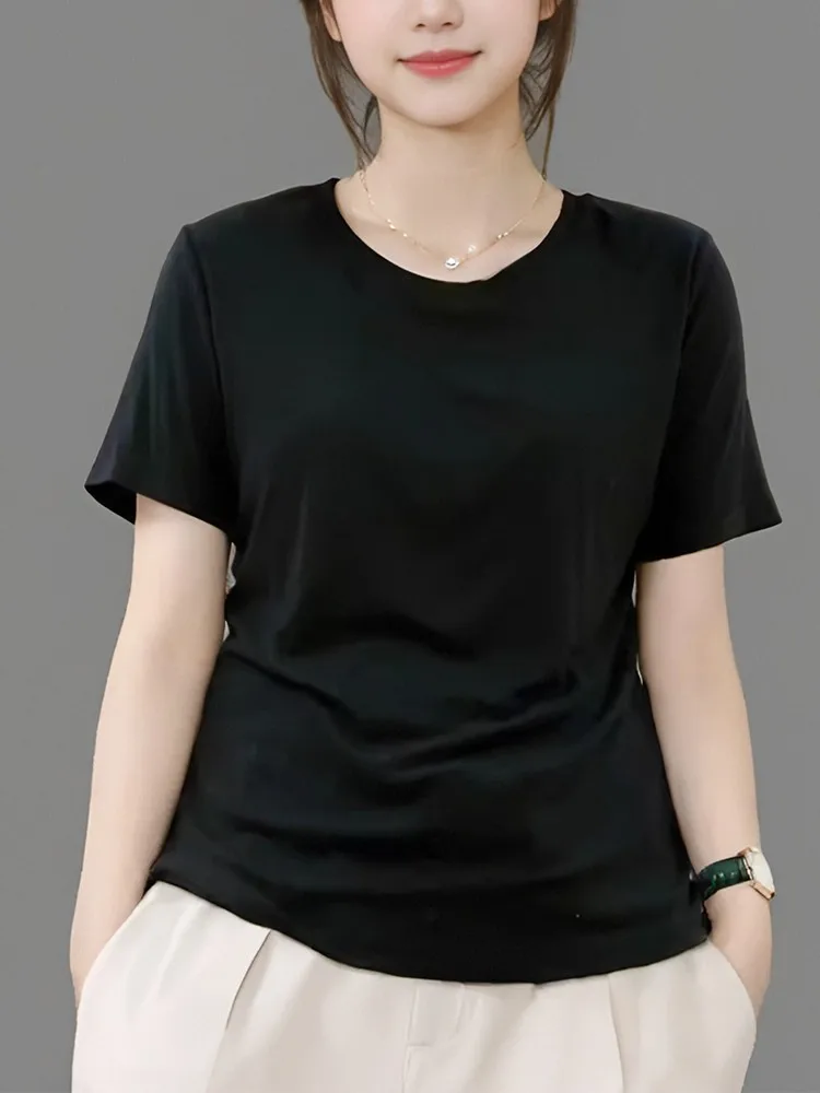 Clean black t