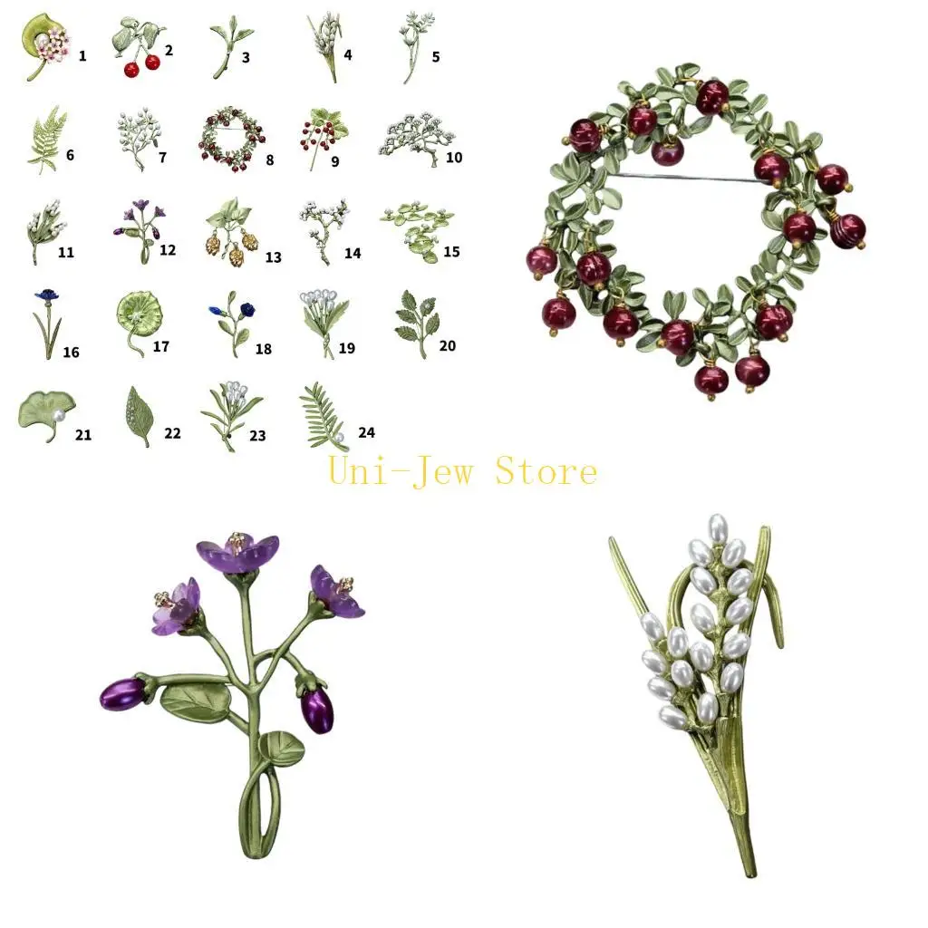 40-ГБ-красочные-броши-многопользование-аксессуары-красивые-растительные-заводы